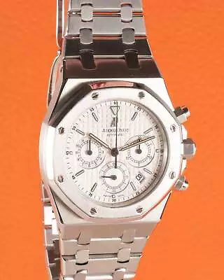 Audemars Piguet Royal Oak Chronograph 25860ST White 39mm • $29355