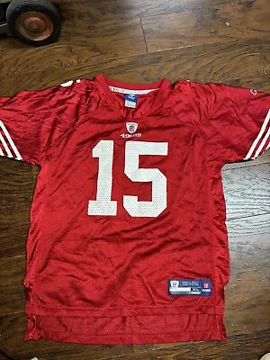 San Francisco 49ers Michael Crabtree Reebok White Jersey Youth XL • $22