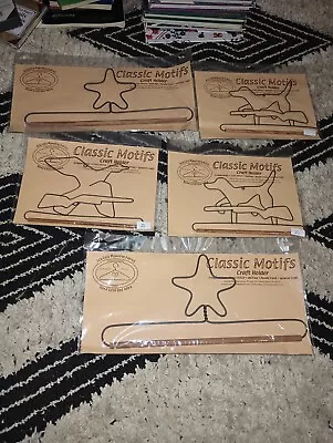 Ackfeld Classic Motifs Wire Craft Holder Star Hunting Dog Lodge Decor Design Lot • $19.99