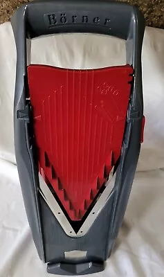 £9.99 • Buy Börner Mandoline Food Slicer - Red/Grey