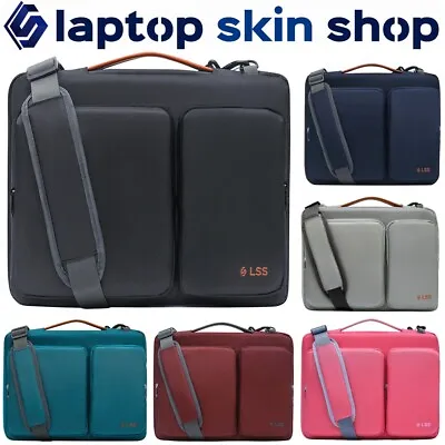 Laptop Notebook Case Sleeve Computer Bag Pockets Shoulder Strap Carry Handbag • $32.95
