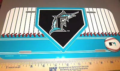 Florida Marlins Major League Baseball MLB Plastic License Plate Made In The USA • $5.99