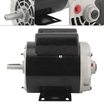 3450RPM 56 Frame Durable Air Compressor Electric Motor Single Phase 5/8  Shaft • $122.55