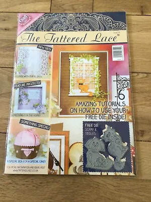 🌸 TATTERED LACE MAGAZINE 🌸 ISSUE 19 With SCAMP & TIDLES DIE & Papers (Dog/Cat) • £5.99