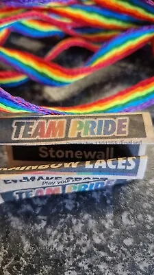 Rainbow Pride Laces • £2