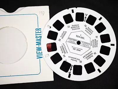 View-Master TEN-BEL Tenerife / Belgium Promotion REEL CR 3514 GAF 1979 RARE • $9.95