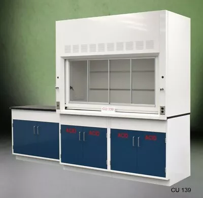 Fisher American 6' Fume Hood W/ ACID & 4' Laboratory Sink Cabinet / E2-591 • $13510