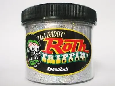 Lil Daddy Roth Metal Flake Trippin MONSTER WAKED SPEED BALL .025 SIZE - 2 OZ JAR • $26.99