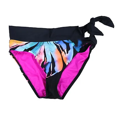 La Blanca Womens Standard Convertible High Waist Bikini Swimsuit Bottom Floral 6 • $19.99