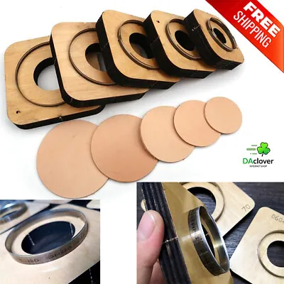 Japan Steel Blade Rule Cut Steel Crafts Round Cutting Mold Wood Dies For Leather • $21.30