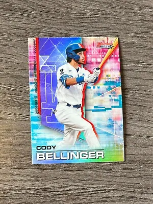 2021 Bowman's Best Baseball - Cody Bellinger Refractor - Dodgers • £1.50