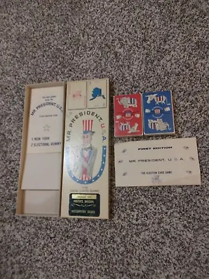 Mr. President USA Card Game 1960 • $13.99