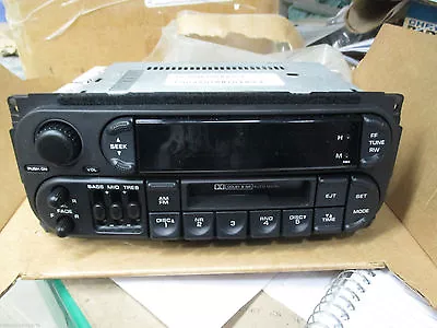 Mopar NOS 2002-07 Chrysler AM-FM Cassette Player Most Applications 56038588AL • $175