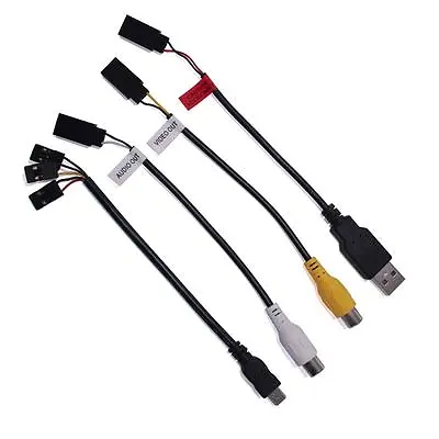 TV Audio Out Cable For 1080P HD Mobius ActionCam Sport Camera #16 V3 Camera-2pcs • $9.12