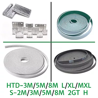 Open Ended Timing Belt Polyurethane PU + Steel Wire Belt For CNC And Printer • $2.65