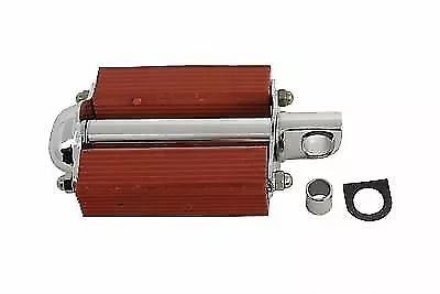 $45.34 • Buy Bicycle Kick Starter Pedal And Axle Assembly Red For Harley Davidson By V-Twin
