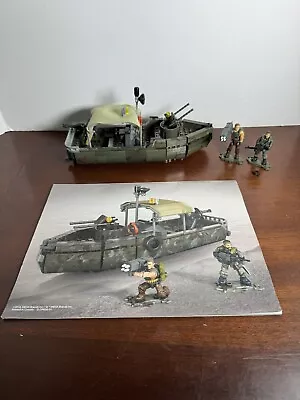 Mega Bloks Collector Series Call Of Duty Riverboat Raid DPB56 - 98% Complete • $34.99