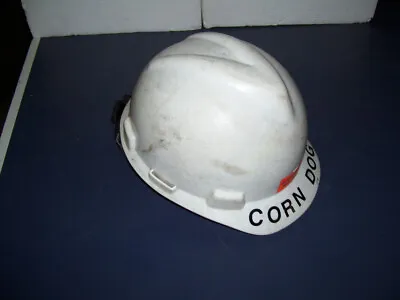 Vintage Steel Mill  - Miners Helmet Hat MSA Skullguard Plastic • $25