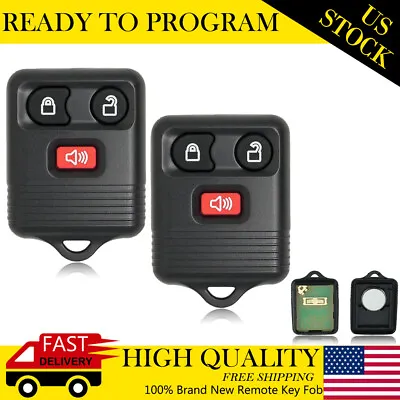 2X Keyless Entry Car Remote Control Key Fob Transmitter Alarm For Ford F150 F250 • $6.98