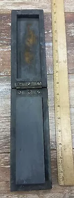 Vintage Sharpening Stone 6”x2” Coarse With Handmade Wood Hinged Case Box  • $26.95