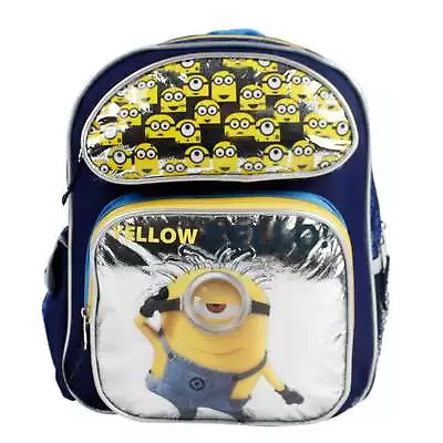 Despicable Me Small Backpack - Minions Yellow Bello 12  Boys Toddler Book Bag • $16.14