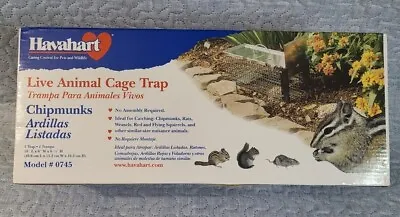 $19.99 • Buy Havahart Animal Trap Model 1025 Sealed In Box For Squirrels, Chipmunks, Rats