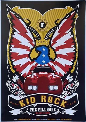 $52 • Buy Kid Rock Concert Poster 2007 F-902 Fillmore