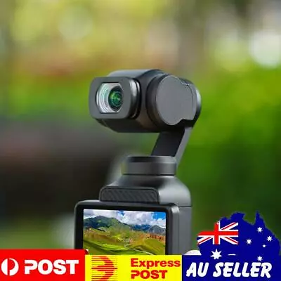 Magnetic Wide Angle Lens Lightweight Wide-Angle Lens Black For DJI Osmo Pocket 3 • $26.49