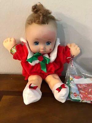 Magic Nursery Baby Doll Mattel 1989 It's A Boy Happy Holidays • $29.50