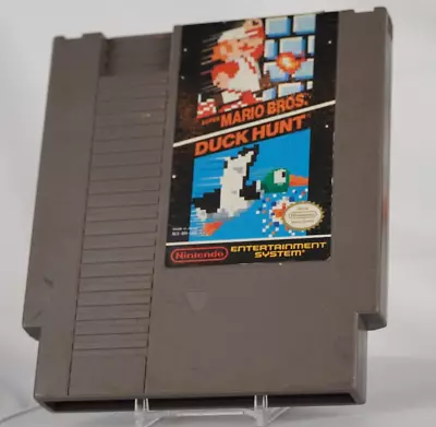 Super Mario Bros. / Duck Hunt (NES 1985) + Cart Case • $0.99