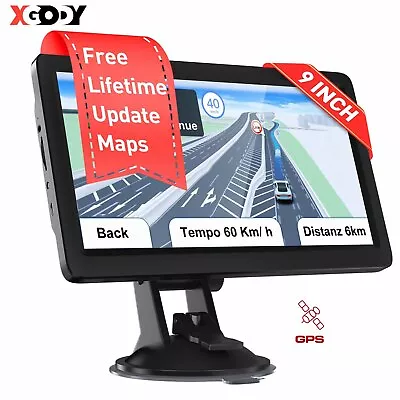 XGODY GPS Navigation Portable SAT Vehicle Navigator Lifetime Free Upgrade Map FM • $74.99