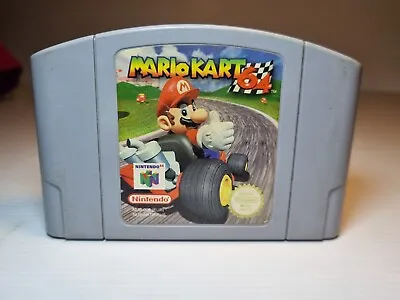 Nintendo 64 N64 Game Mario Kart 64 Cartridge - Tested & Working  • $68