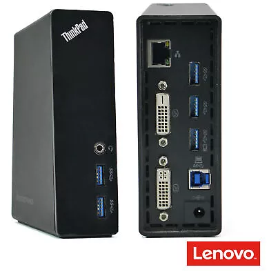 £25.50 • Buy Docking Station Lenovo THINKPAD USB 3.0 Doc For L440 L450 L460 L470 L540 DOC28