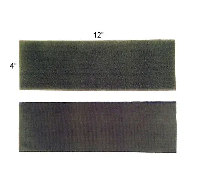 4 X 12 Inch Mil Spec Hook And Loop Combo Replacement Material • $7.27