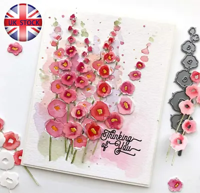 Flower Metal Cutting Dies Scrapbooking Embossing Paper Cards Album Craft Die Cut • £3.09