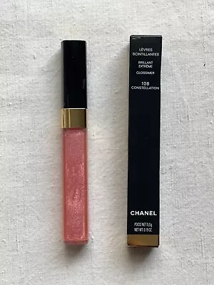 New CHANEL Levres Scintillantes Glossimer 108 CONSTELLATION Discontinued Rare • £120