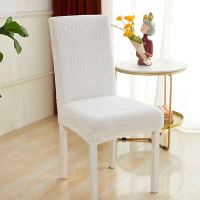 $46.99 • Buy Stretch Dining Chair Cover Seat Covers Spandex Washable Banquet Wedding Party AU