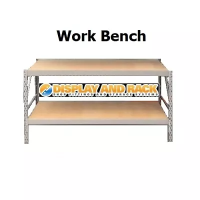 Dexion Type Work Bench - 2100 L X 900 D X 925mm  - Used • $360