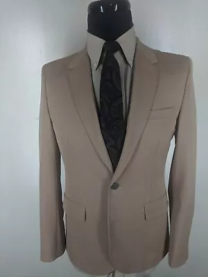 Maison Martin Margiela X H&M 100% Wool Tan  Suit  2 Btn US Size 36 Reg • $279