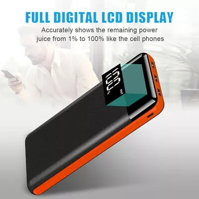 Fast Charging 500000mAh Power Bank Dual USB External Battery Portable Charger AU • $35.99