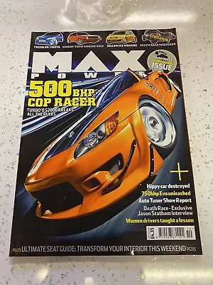 Max Power Magazine October 2008 • £4.99