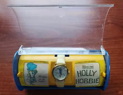 Vintage 1972 Bradley Holly Hobbie Wind Up Watch With Case • $60