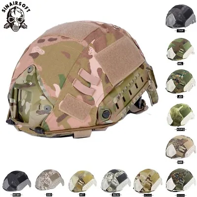 Tactical Fast Helmet Cover For Airsoft Paintball Protective Gear BJ PJ MH Helmet • £10.99