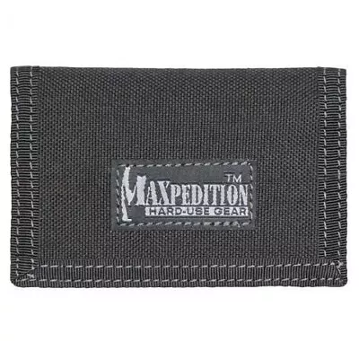 Maxpedition 0218B Soft Nylon Black Micro Wallet • $20.97