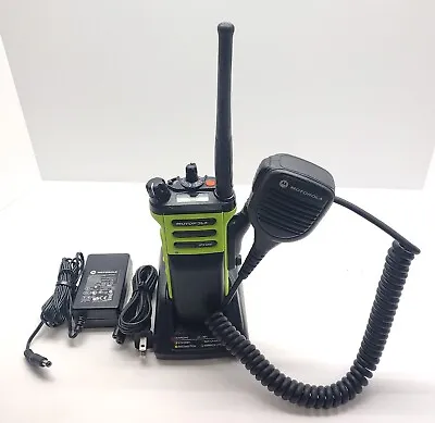 Motorola APX 6000 1.5 UHF 380-470 MHz Two Way Radio P25 TDMA GPS BT H98QDD9PW5BN • $1249