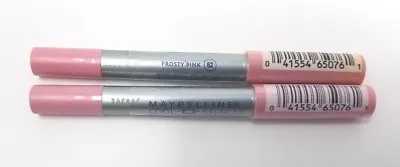 (2) Maybelline Cool Effect Cooling Shadow/Liner 62 Frosty Pink 0.07 Oz. SEALED • $7.99