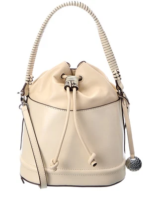 $239.99 • Buy Staud Agne Leather Bucket Bag Women's White