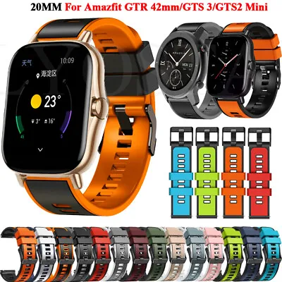 20mm Watch Strap For Xiaomi Huami Amazfit GTS2 Mini/Bip S U Band GTS 3/GTS 2/2e • $11.28