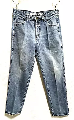 VTG Marithe Francois Girbaud Men's Loose Baggy Y2K Jeans Sz 34(35)x32 Distressed • $45