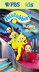 Teletubbies - Nursery Rhymes PBS Kids Hard Case (VHS 1998) Sing Along Fun! • $9.97